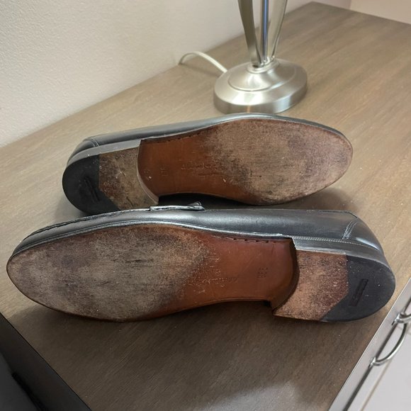 Salvatore Ferragamo Loafers. Black. Size 9EE main image 5